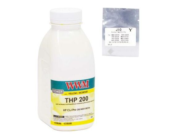 Тонер HP CLJ Pro 200/M251/M276n Yellow +chip WWM (TC200Y)