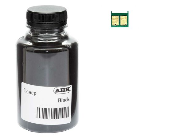 Тонер Canon MF211/212/216/226, 100г Black +chip AHK (3202907)