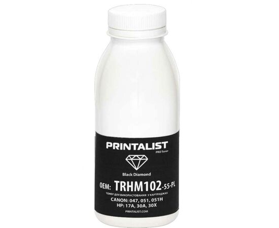 Тонер HP LJ Pro M102A/102W/130A, 55г Black Printalist (TRHM102-55-PL)