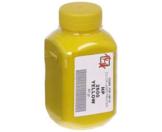 Тонер HP CLJ 1600/2600/2605, 80г Yellow AHK (1500820)