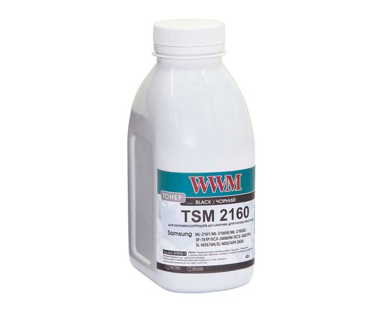Тонер Samsung ML-2160/2165/SCX-3400, 45г Black WWM (D101S-1)
