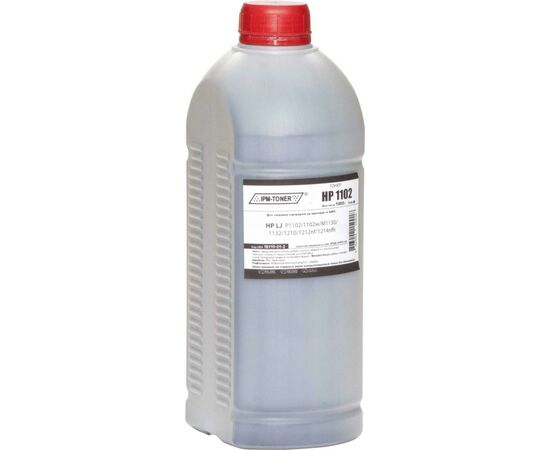 Тонер HP LJ P1102/M1132/M1212, 1000г Black IPM (TB119-01-2)