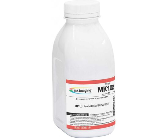 Тонер HP LJ Pro M102A/102W/130A, 40г Black Mitsubishi (021203/DLC-40)