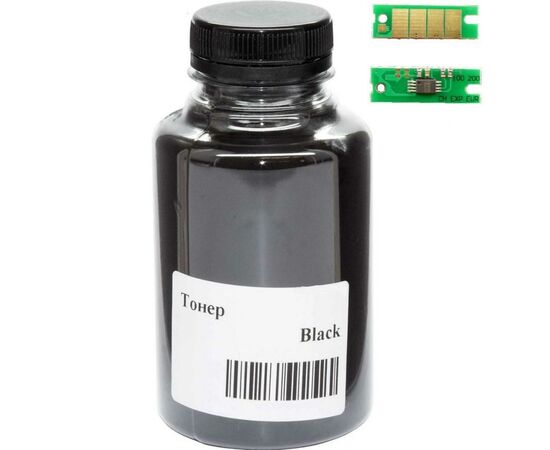 Тонер Ricoh Aficio SP201, 60г, Black +chip AHK (3203783)