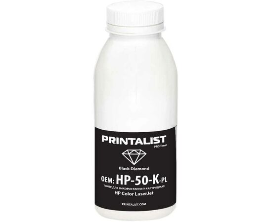 Тонер HP CLJ Universal 50г Black Printalist (HP-50-K-PL)