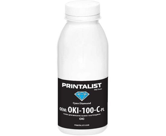 Тонер OKI Universal 100г Cyan Printalist (OKI-100-C-PL)