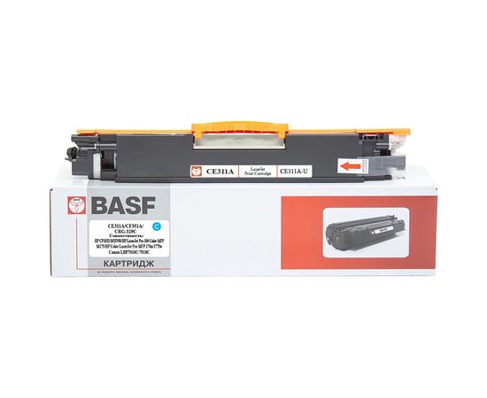 Картридж BASF HP CP1025/CE311A/CF351A, Canon729 Cyan (BASF-KT-CE311A-U)