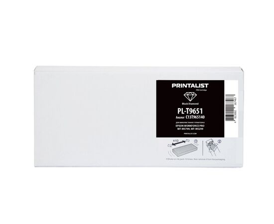 Картридж Printalist Epson WorkForce Pro WF-M5799DWF/ C13T965140 Black (PL-T9651)