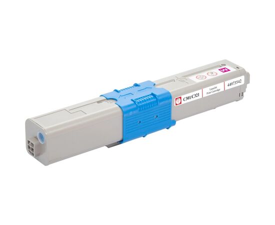 Тонер-картридж BASF OKI C301/C321/MC332/MC342/ 44973542 Magenta (KT-44973542), изображение 2 Тонер-картридж BASF OKI C301/C321/MC332/MC342/ 44973542 Magenta (KT-44973542), изображение 2