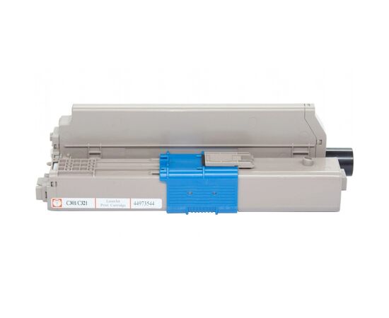 Тонер-картридж BASF OKI C301/C321/MC332/MC342/ 44973544 Black (KT-44973544), изображение 3 Тонер-картридж BASF OKI C301/C321/MC332/MC342/ 44973544 Black (KT-44973544), изображение 3