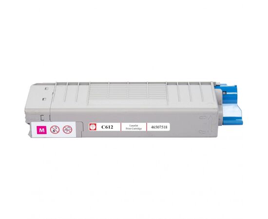 Тонер-картридж BASF OKI C612/ 46507518 Magenta (KT-46507518), изображение 3 Тонер-картридж BASF OKI C612/ 46507518 Magenta (KT-46507518), изображение 3
