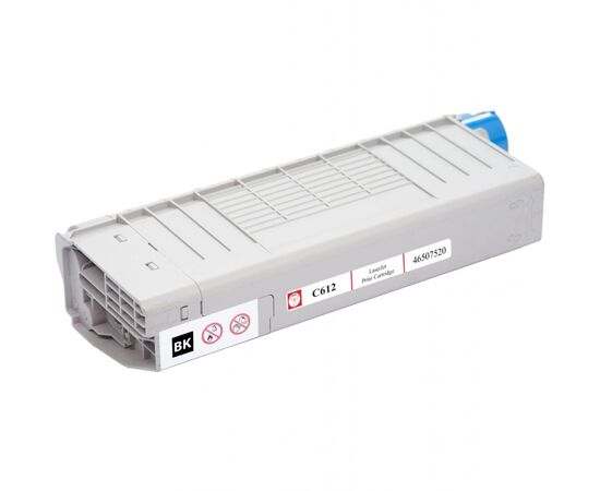 Тонер-картридж BASF OKI C612/ 46507520 Black (KT-46507520), изображение 2 Тонер-картридж BASF OKI C612/ 46507520 Black (KT-46507520), изображение 2