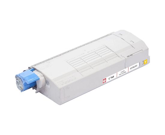 Тонер-картридж BASF OKI MC760/770/780/ 45396301 Yellow (KT-45396301), изображение 2 Тонер-картридж BASF OKI MC760/770/780/ 45396301 Yellow (KT-45396301), изображение 2