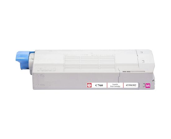 Тонер-картридж BASF OKI MC760/770/780/ 45396302 Magenta (KT-45396302), изображение 3 Тонер-картридж BASF OKI MC760/770/780/ 45396302 Magenta (KT-45396302), изображение 3
