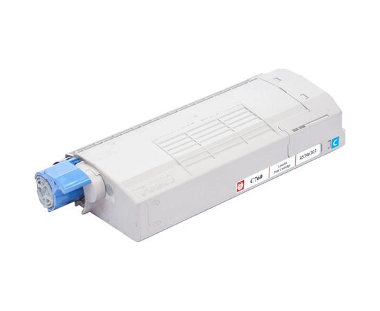 Тонер-картридж BASF OKI MC760/770/780/ 45396303 Cyan (KT-45396303), изображение 2 Тонер-картридж BASF OKI MC760/770/780/ 45396303 Cyan (KT-45396303), изображение 2