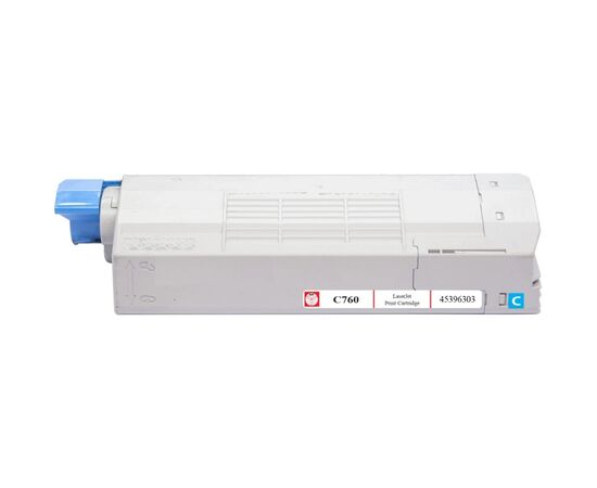 Тонер-картридж BASF OKI MC760/770/780/ 45396303 Cyan (KT-45396303), изображение 3 Тонер-картридж BASF OKI MC760/770/780/ 45396303 Cyan (KT-45396303), изображение 3