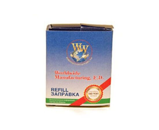 Лента к принтерам 13мм х 12м Refill STD Black*1шт (п/м) WWM (R13.12SR)