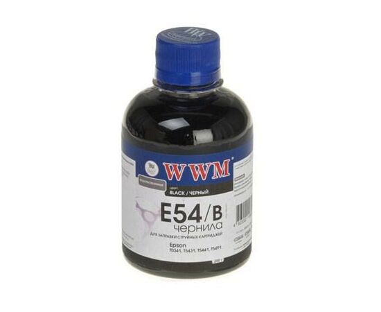 Чернила WWM EPSON StPhoto2100/2200/Pro4000/7600/9600/10600 Black (E54/B)