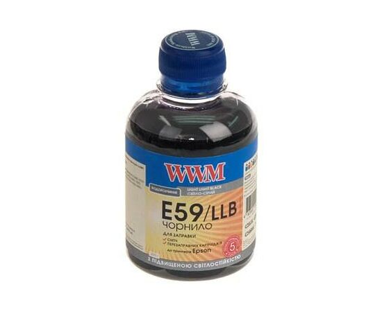 Чернила WWM EPSON StPro 7890/9890 200г Lt Lt Black (E59/LLB)