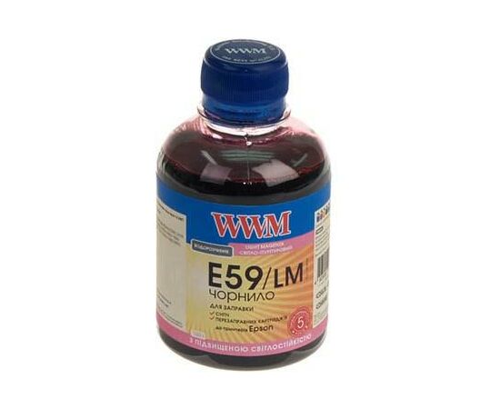 Чернила WWM EPSON StPro 7890/9890 200г Light Magenta (E59/LM)