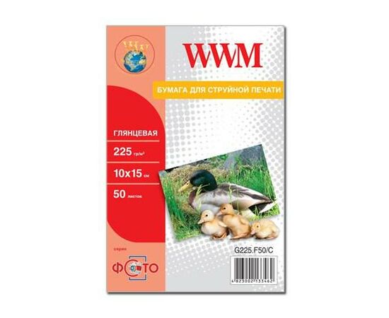 Фотобумага WWM 10x15 (G225.F50/C)