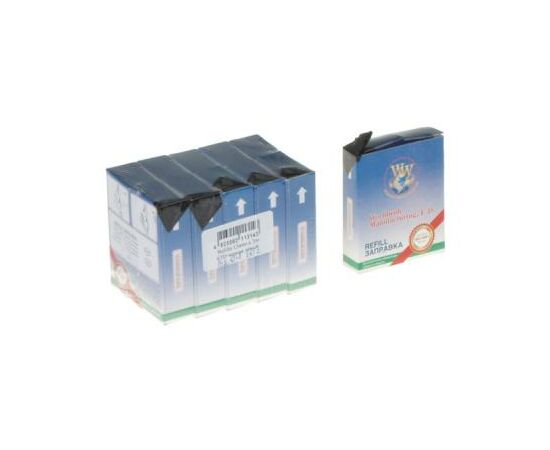 Стрічка до принтерів WWM 13мм х 7м (к.) STD Refill Black (R13.7S5)