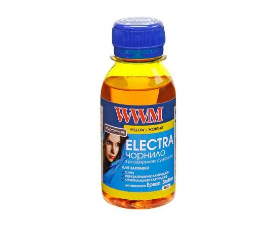 Чернила WWM EPSON UNIVERSAL ELECTRA 100ml Yellow (EU/Y-2)