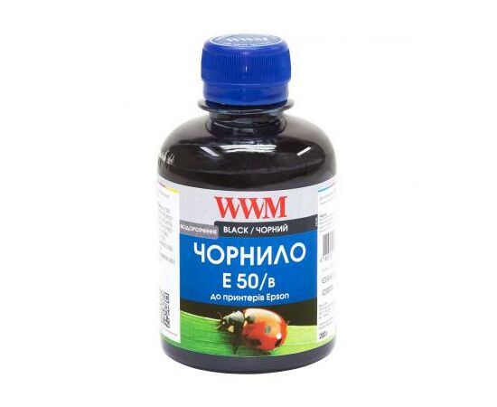 Чорнило WWM Epson Stylus Photo R200/R340/RX620 1000г Black Water-soluble (E50/B-4)