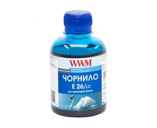 Чорнило WWM EPSON XP-600/XP-605/XP-7005 Light Cyan (E26/LC)