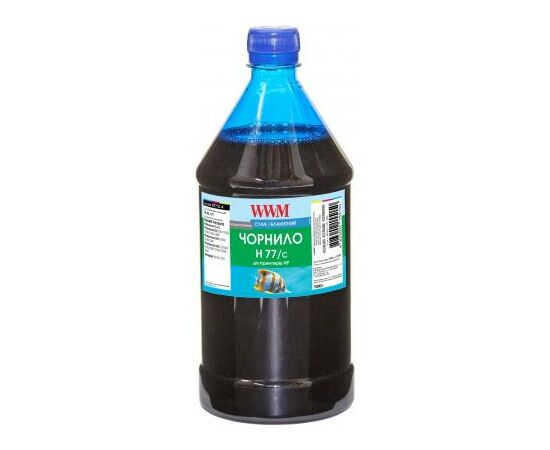 Чернила WWM HP №177/85 1000г Cyan (H77/C-4)