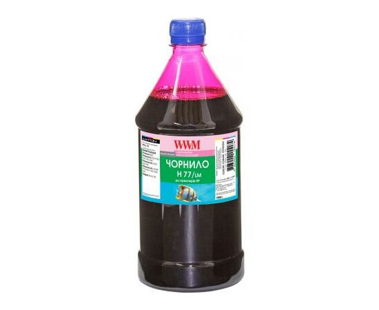 Чорнило WWM HP №177/85 1000г Light Magenta (H77/LM-4)