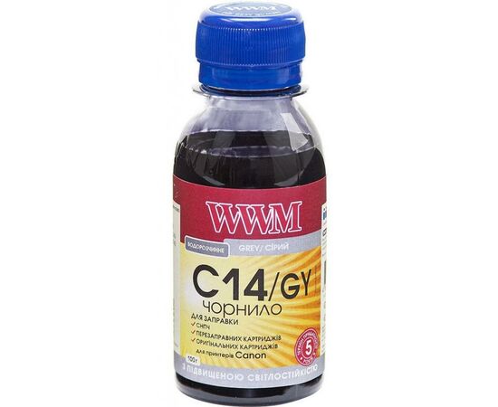 Чорнило WWM CANON CLI-451/CLI-471 100г Gray (C14/GY-2)
