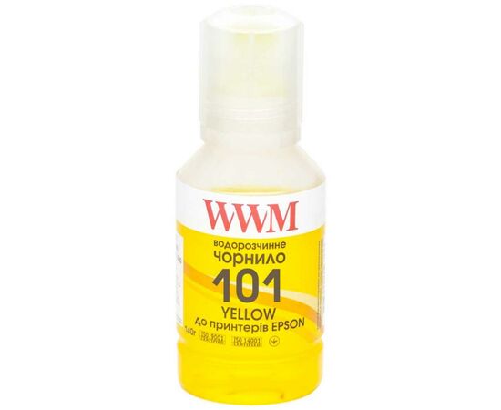 Чернила WWM EPSON L4150/4160 140г Yellow (E101Y)