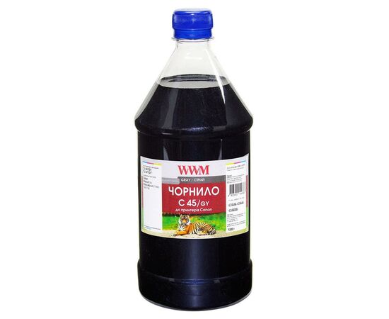 Чернила WWM Canon CLI-451GY 1000г Gray (C45/GY-4)