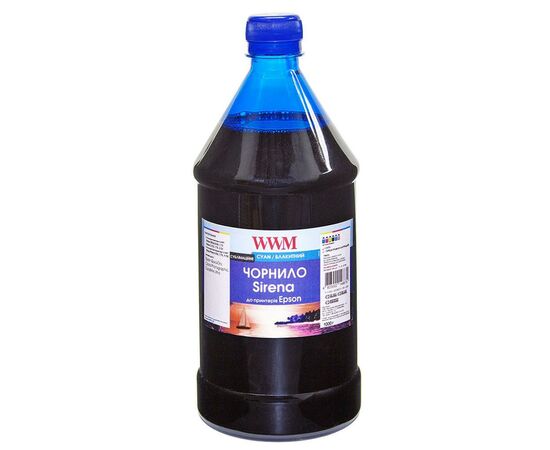 Чорнило WWM EPSON Sublimation SIRENA 1000г Cyan (ES01/C-4)