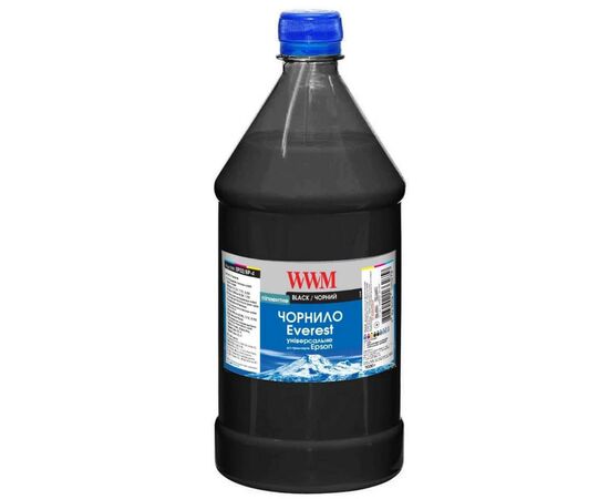 Чорнило WWM EVEREST для Epson 1000г Black Pigment (EP02/BP-4)