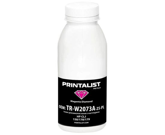 Тонер HP CLJ 150/178/179, 25г Magenta Printalist (TR-W2073A-25-PL)