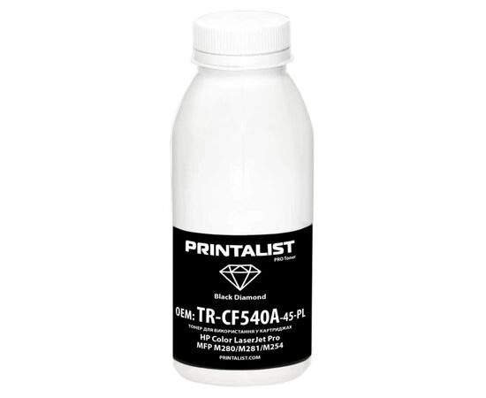 Тонер HP CLJ Pro MFP M280/M281/M254, 45г Black Printalist (TR-CF540A-45-PL)