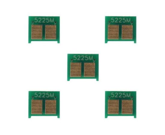 Чип для картриджа HP CLJ CP5220/5225 Yellow BASF (WWMID-71853)