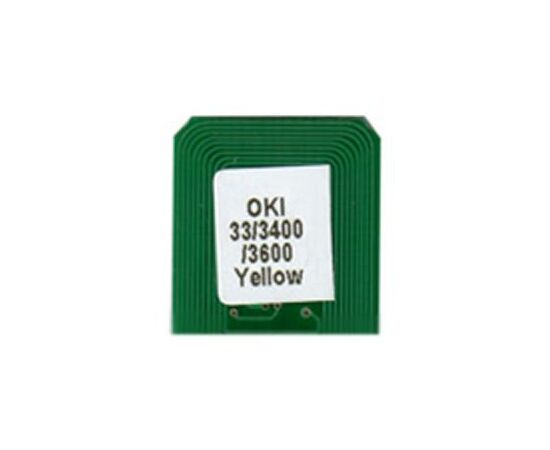 Чип для картриджа OKI C3300/3400/3600 (2.5K) Cyan BASF (WWMID-71125)