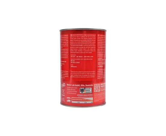 Моторное масло Wolver Super Dinamic 10W-40 1л (4260360941092), изображение 2 Моторное масло Wolver Super Dinamic 10W-40 1л (4260360941092), изображение 2