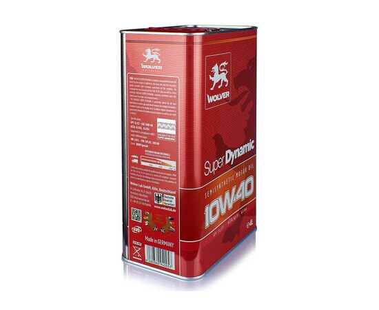 Моторное масло Wolver Super Dinamic 10W-40 4л (4260360940057), изображение 3 Моторное масло Wolver Super Dinamic 10W-40 4л (4260360940057), изображение 3