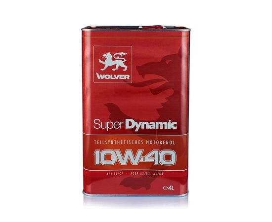 Моторное масло Wolver Super Dinamic 10W-40 4л (4260360940057)