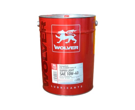 Моторное масло Wolver Super Light 10W-40 20л (4260360940613)