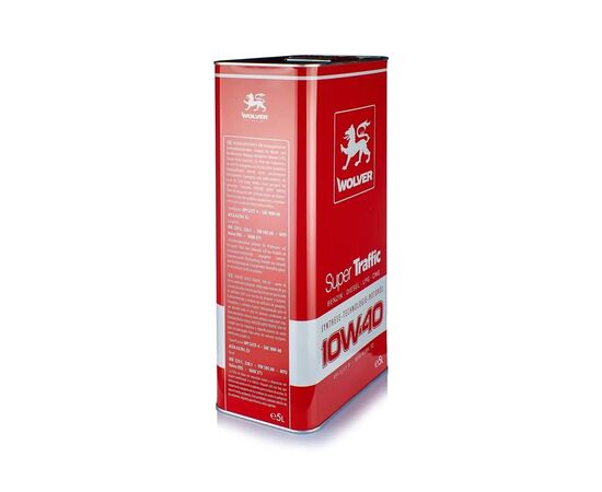 Моторное масло Wolver Super Traffic 10W-40 5л (4260360942501), изображение 3 Моторное масло Wolver Super Traffic 10W-40 5л (4260360942501), изображение 3
