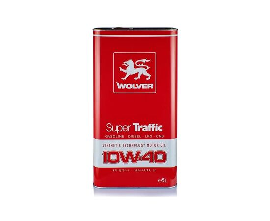 Моторное масло Wolver Super Traffic 10W-40 5л (4260360942501)