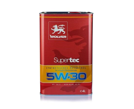 Моторное масло Wolver Supertec 5W-30 4л (4260360941399)