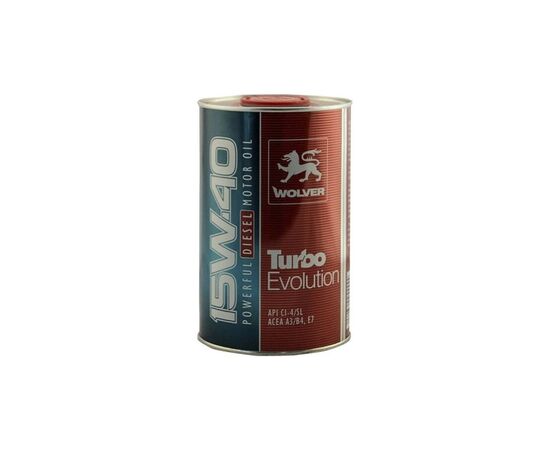 Моторна олива Wolver Turbo Evolution 15W-40 1л (4260360944444)