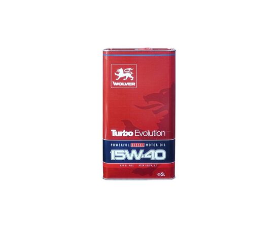 Моторное масло Wolver Turbo Evolution 15W-40 5л (4260360944482)