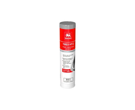 Смазка автомобильная Wolver Tirex HT2 (NLGI 2) (-25С..+200C) (червоний) (тубус 0,4кг) (4260360945618)